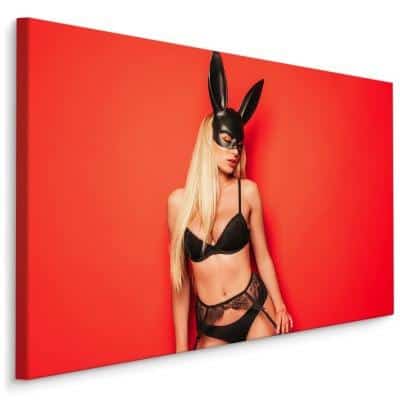 Obraz Na Płótnie Kobieta W Stroju Króliczka