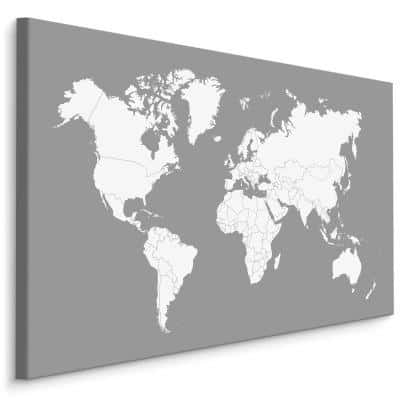 Obraz Na Płótnie Mapa Świata